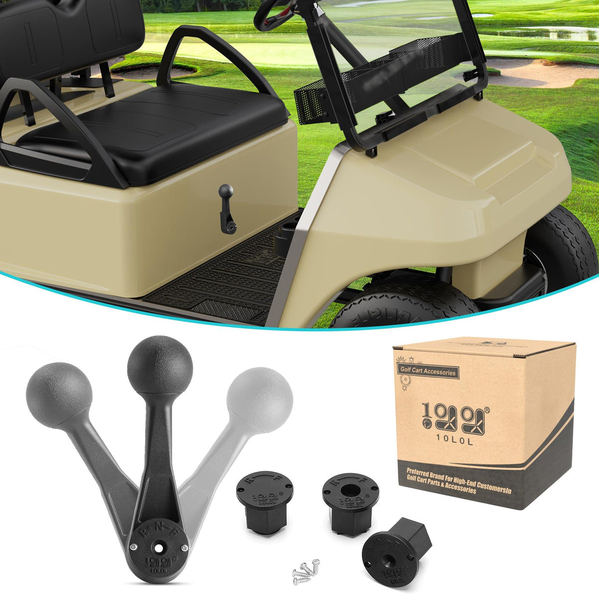10L0L universal golf cart forward-reverse shifter lever for Club Car, smooth control