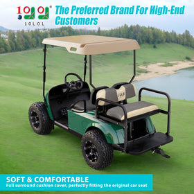 10L0L rear seat cover front view adds premium protection against dirt.