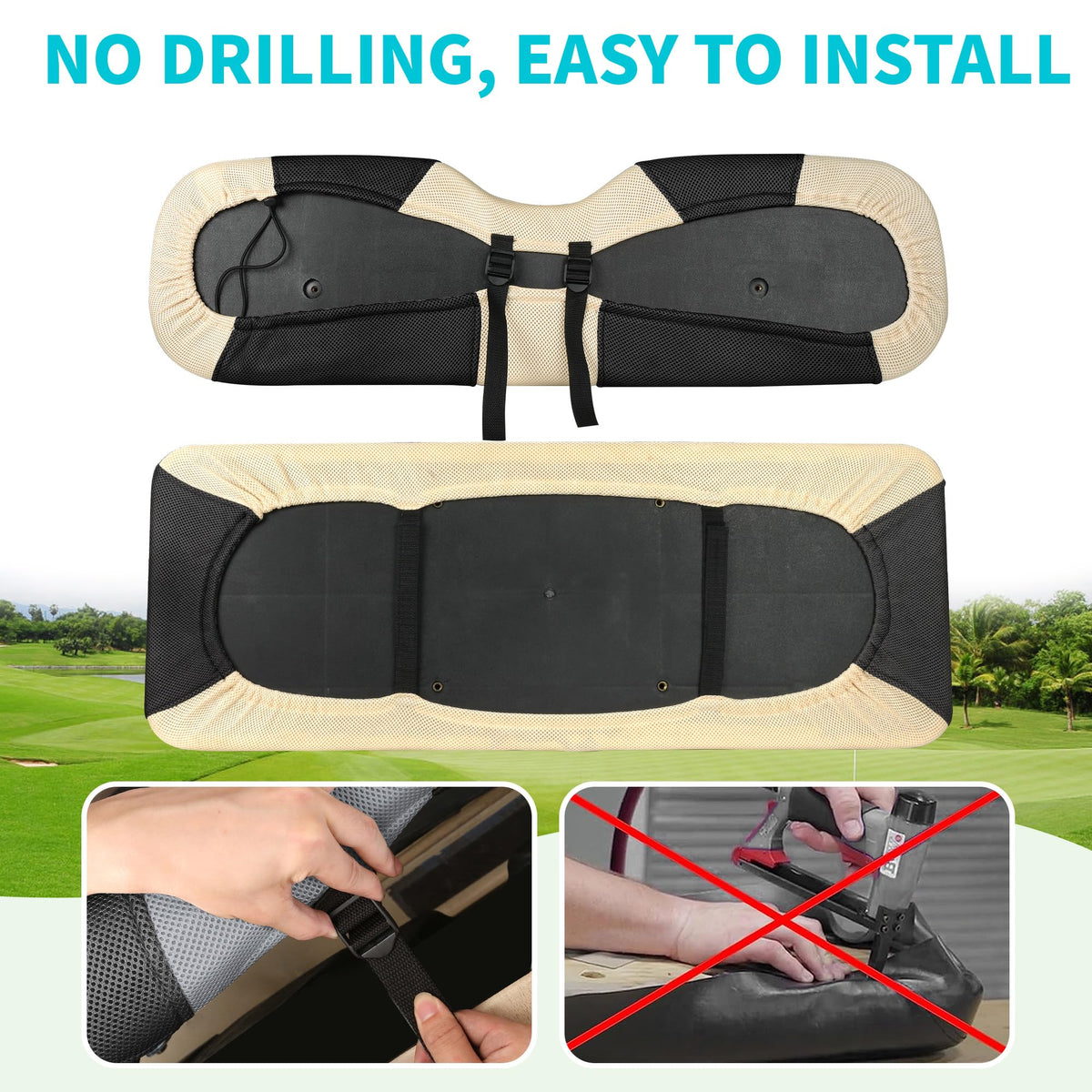 10L0L full wrap edge improves seat protection and longevity