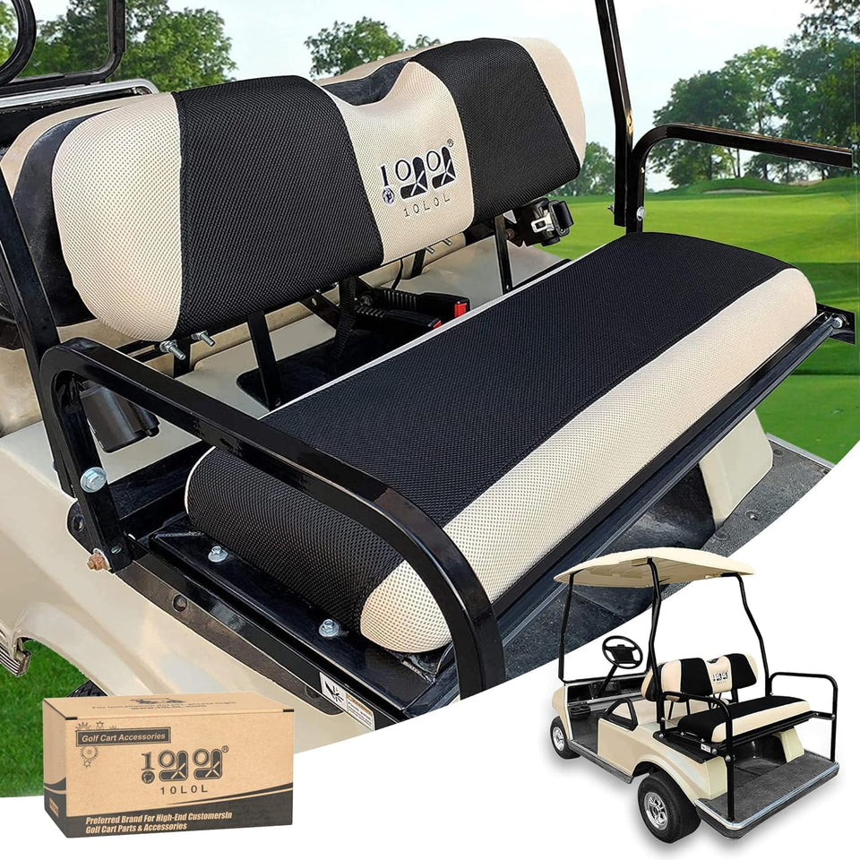 10L0L universal rear seat cover side view showing snug fit and protection