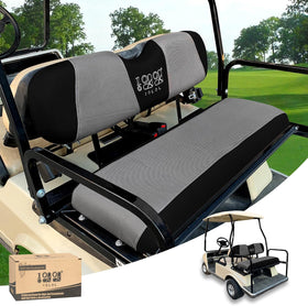 10L0L universal rear-seat cover two-tone design adds a stylish upgrade while protecting upholstery.