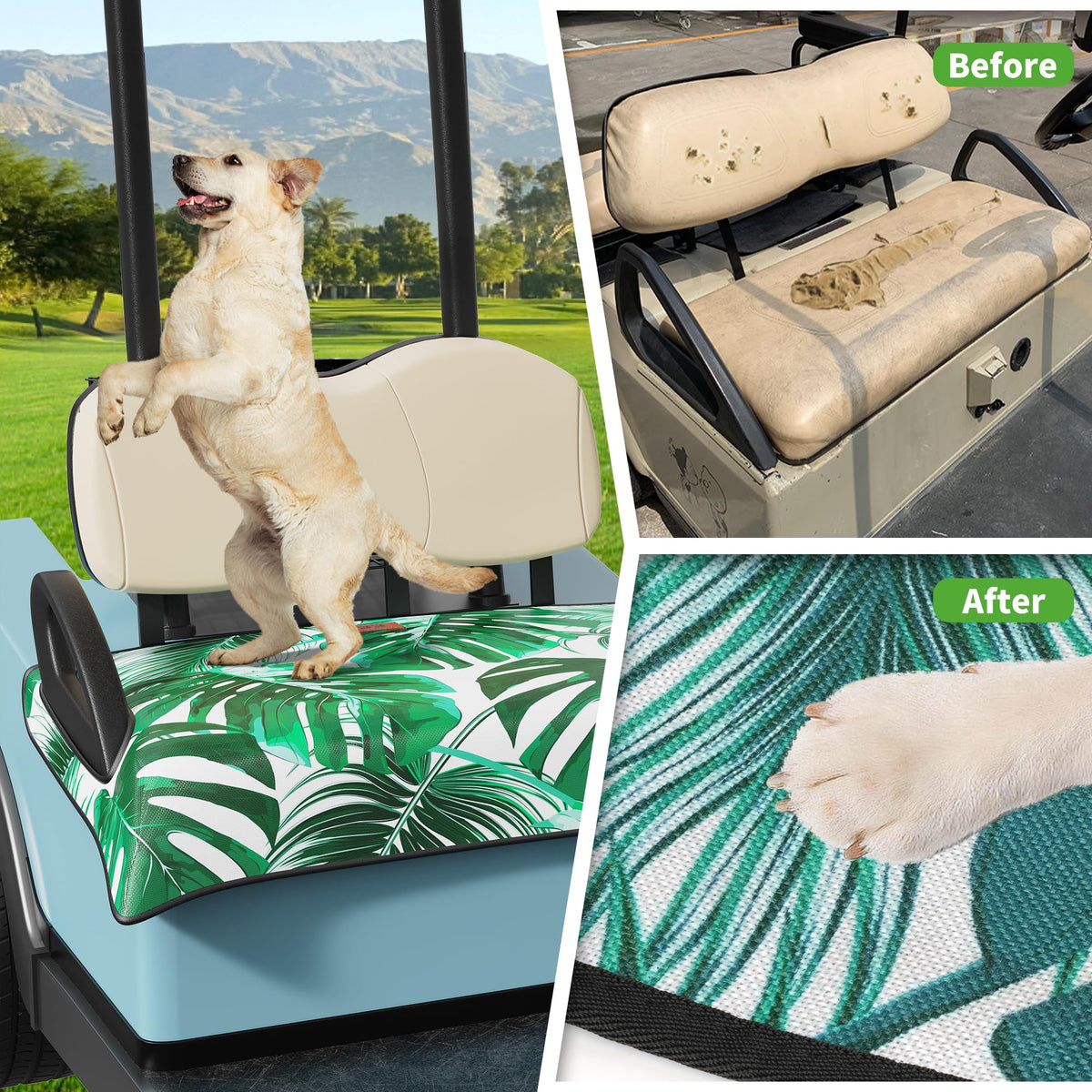 10L0L seat covers protect against UV and dirt for lasting seat condition