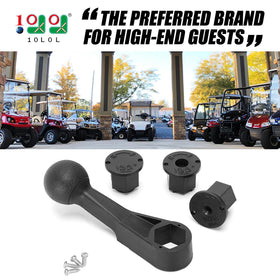10L0L shifter handle assembly shown for quick, comfortable shifts on compatible carts