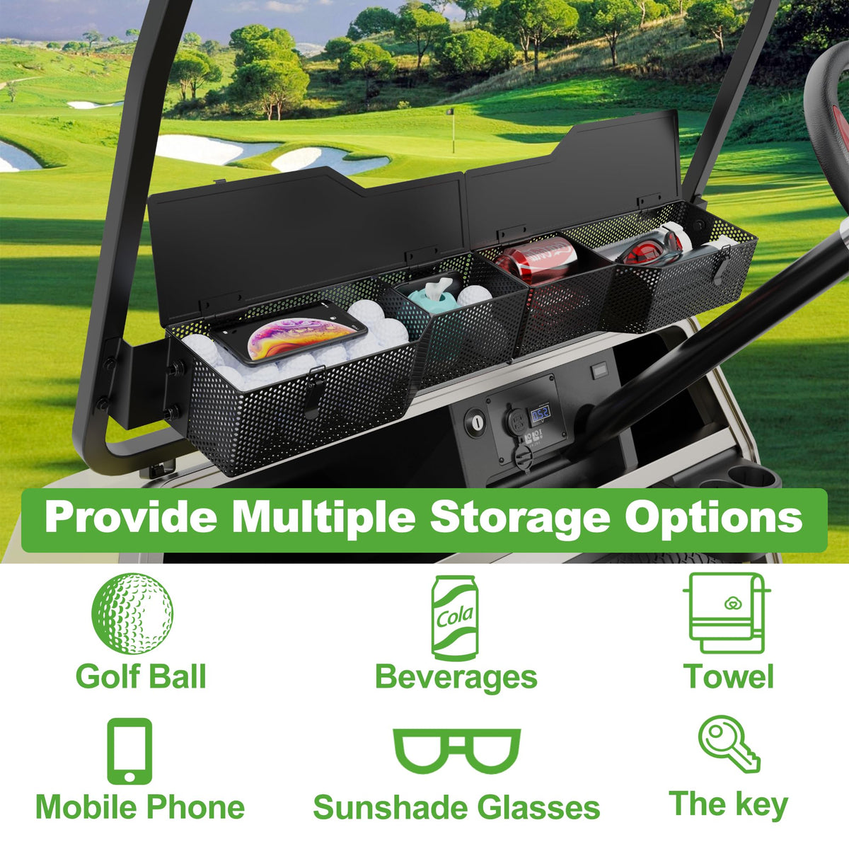 10L0L upgraded cover protects items from bumps during rides.
