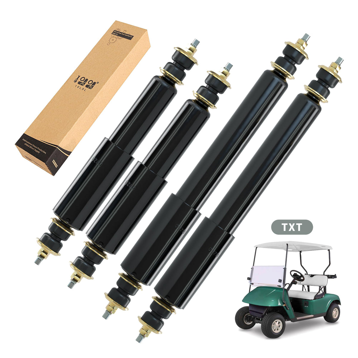 10L0L upgraded front-rear shock for EZGO TXT/Medalist improves ride stability