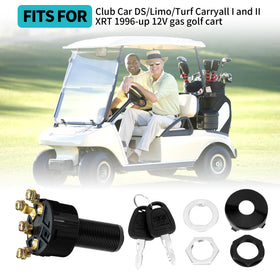 10L0L ignition switch installed on Club Car Limo model—reliable ignition control.
