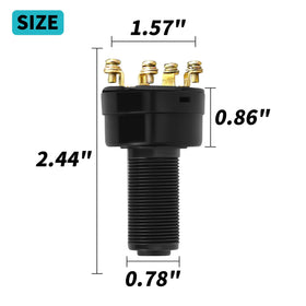 10L0L switch in Turf Carryall I/II—fits 1996 and newer carts.