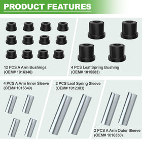 10L0L urethane bushings deliver durable, consistent front-end performance