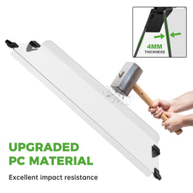 10L0L UV protection helps prevent yellowing and maintains clarity