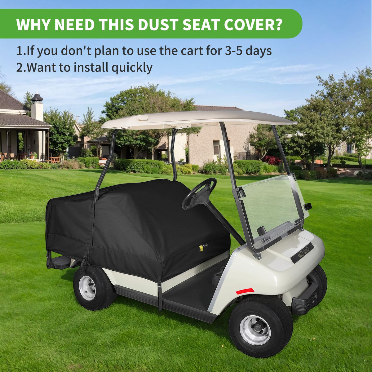 Advanced UV coating helps prevent fading while maintaining seat color and texture.