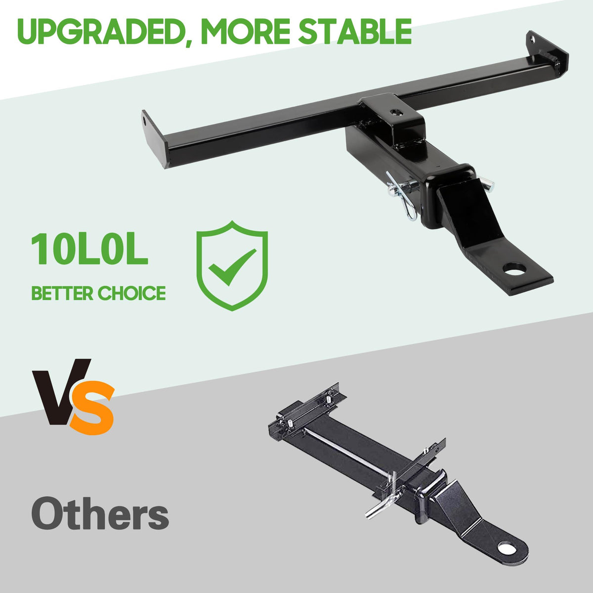 10L0L Versatile towing solution for golf carts and compatible vehicles.