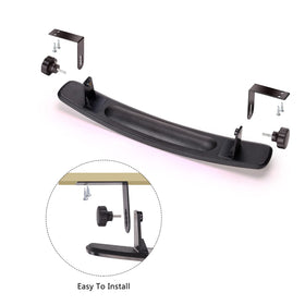 Vibration-reducing brackets minimize shake on rough terrain.