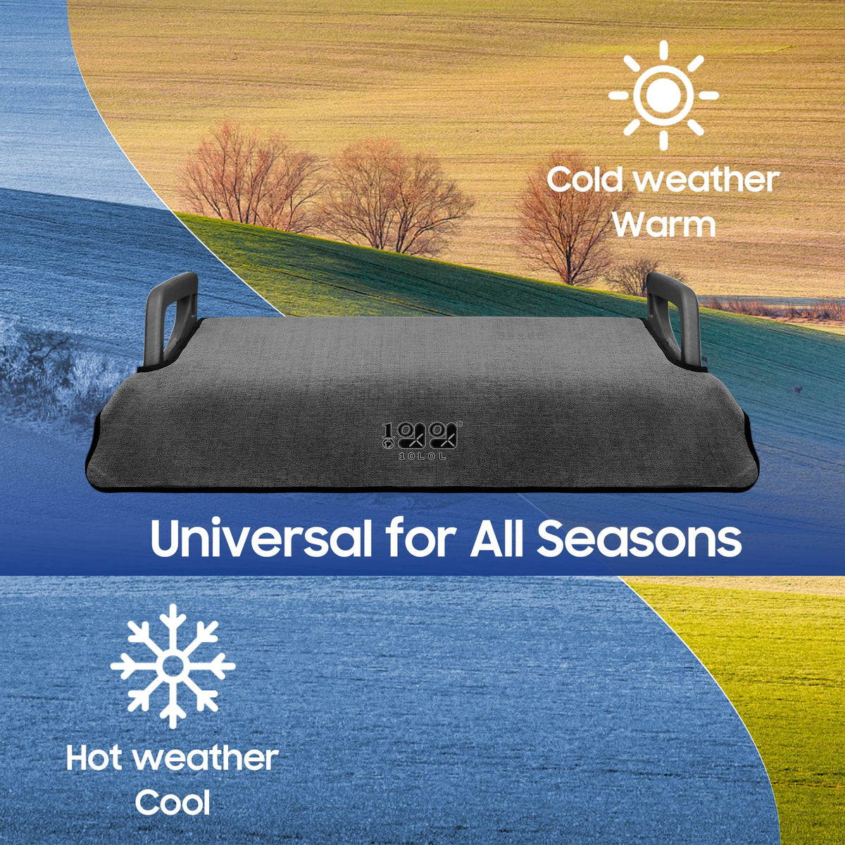 All-weather protection against rain, snow and dirt for golf cart seats