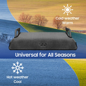 All-weather protection against rain, snow and dirt for golf cart seats