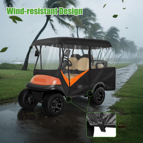 10L0L waterproof 420D Oxford fabric keeps rain at bay during showery drives.