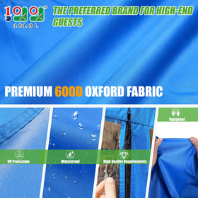 10L0L enclosure uses waterproof 600D Oxford fabric for all-weather protection