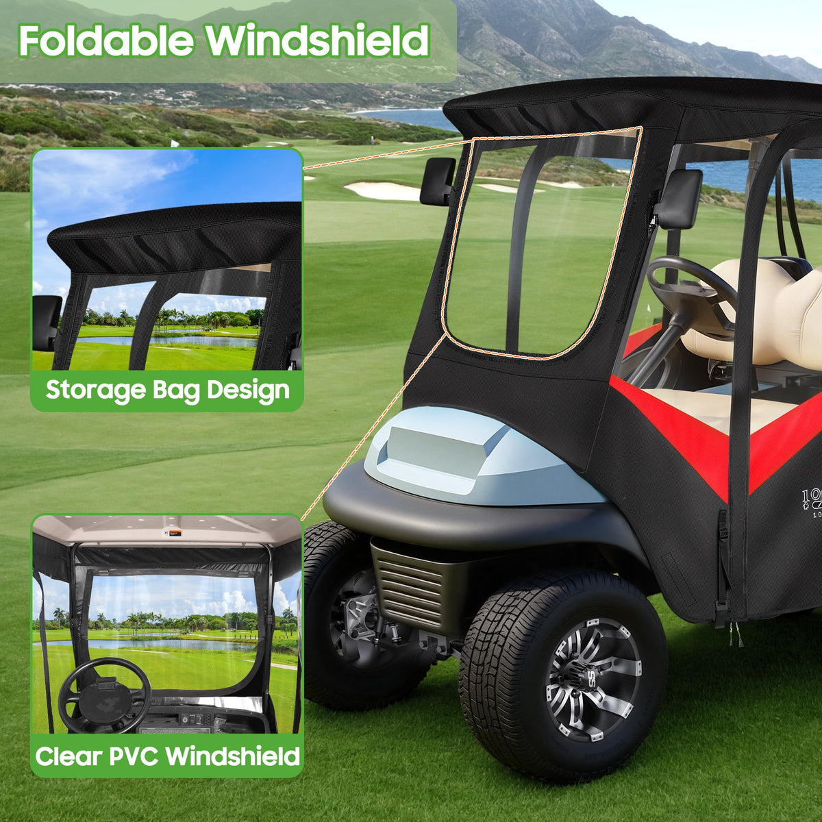 10L0L waterproof 600D walls shield against rain and wind.