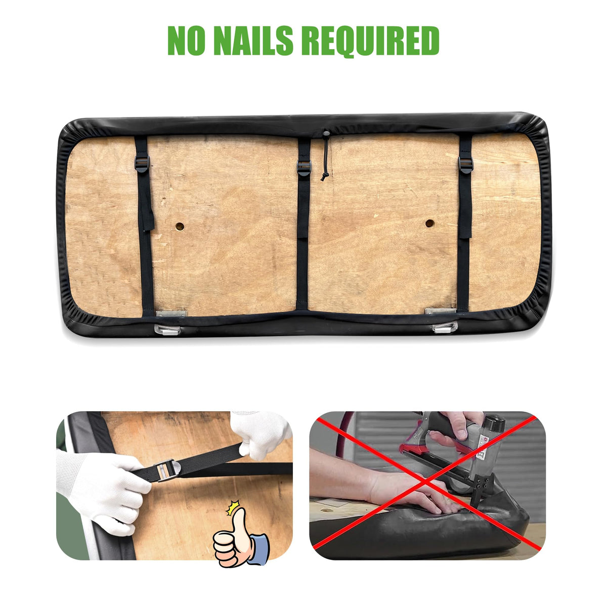 10L0L waterproof and UV-resistant cover guards Yamaha G29 seats.