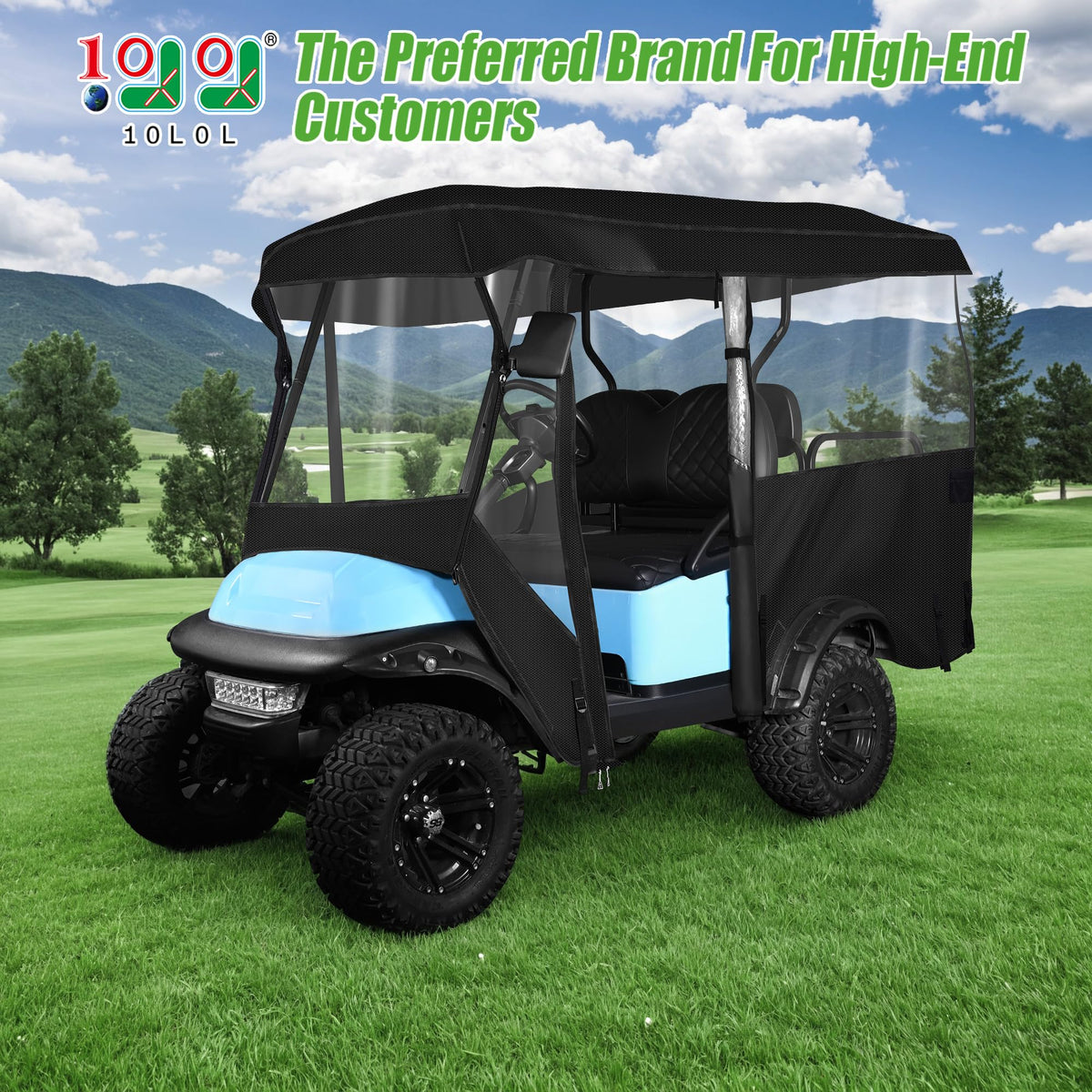 10L0L waterproof 600D Oxford cover provides durable protection against rain and wind