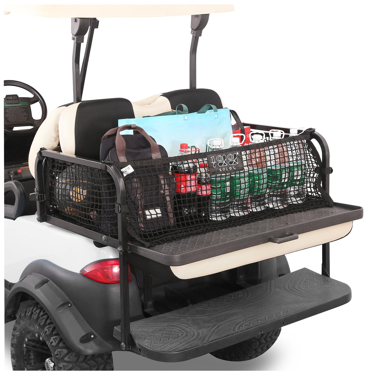 10L0L waterproof golf cart net protects items from weather