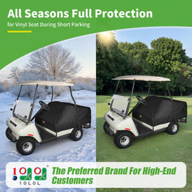 10L0L rear-seat cover protecting passengers from dust and weather