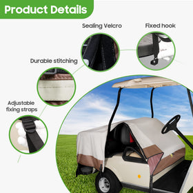 10L0L seat cover wipe-clean surface emphasizes easy cleanup after rounds.