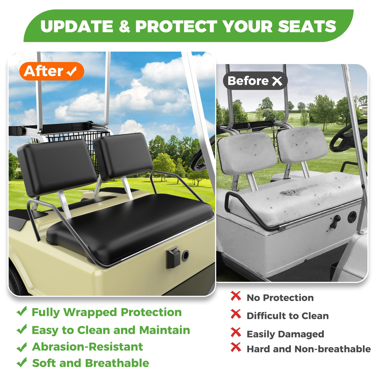 10L0L waterproof UV-resistant seat cover keeps colors vibrant outdoors