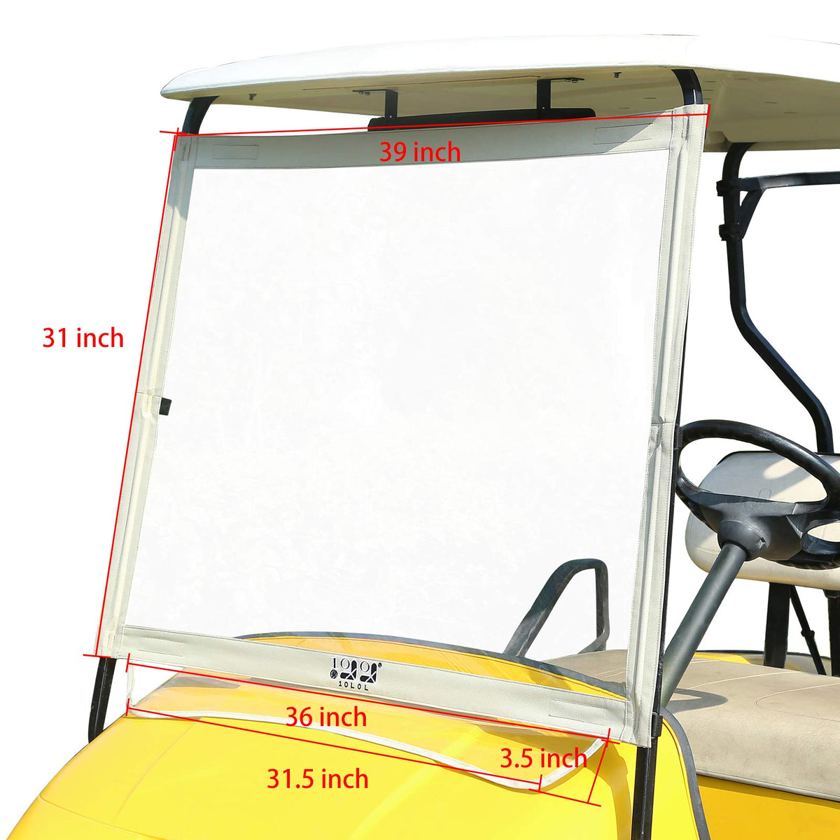 10L0L waterproof wind protection keeps you dry in light showers.