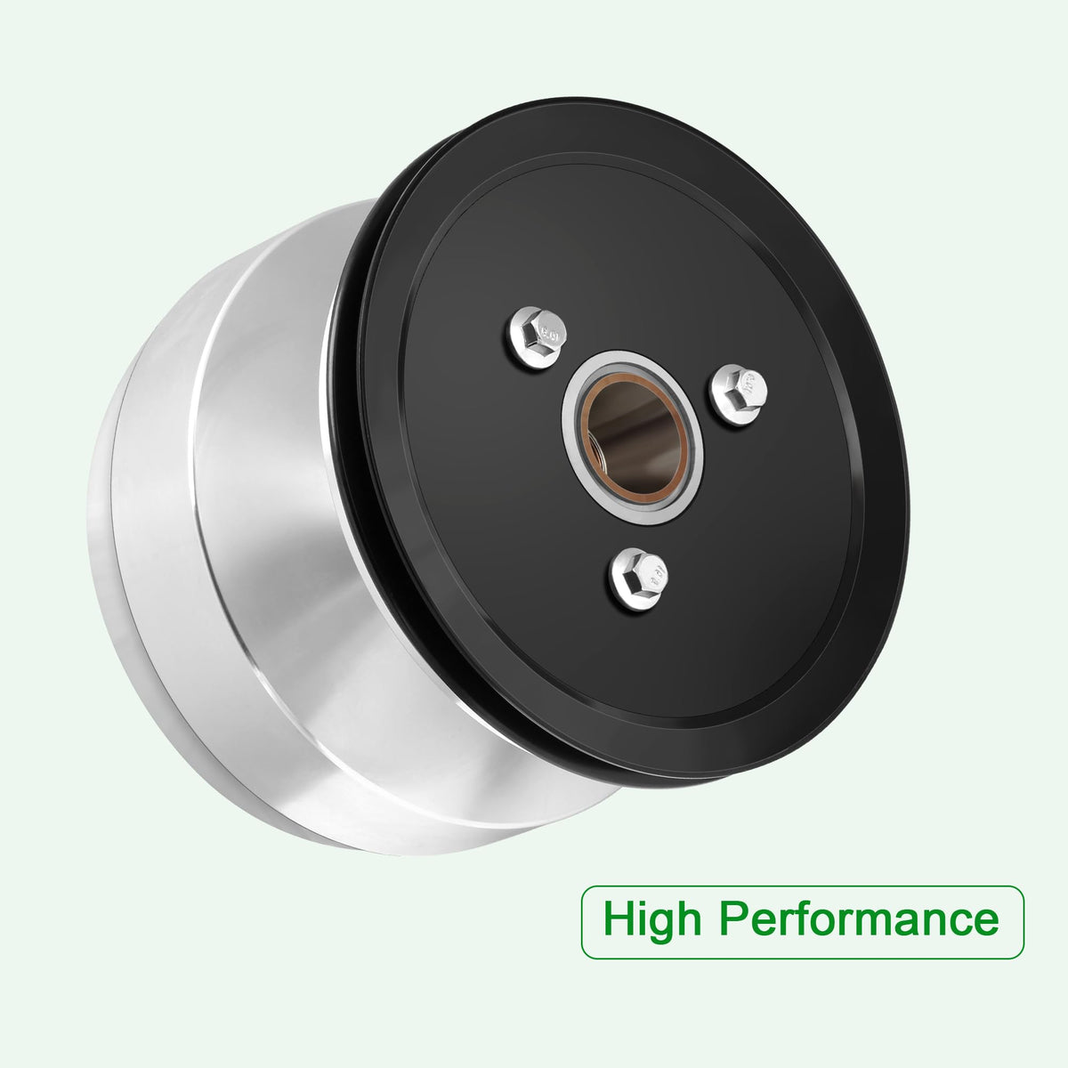 10l0l Wear-resistant sliding faces clutch reduces belt noise during operation