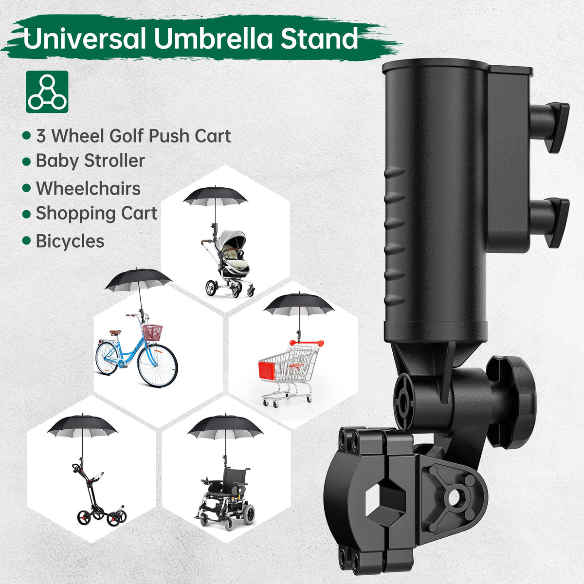 Ideal for golf, camping, and outdoor activities