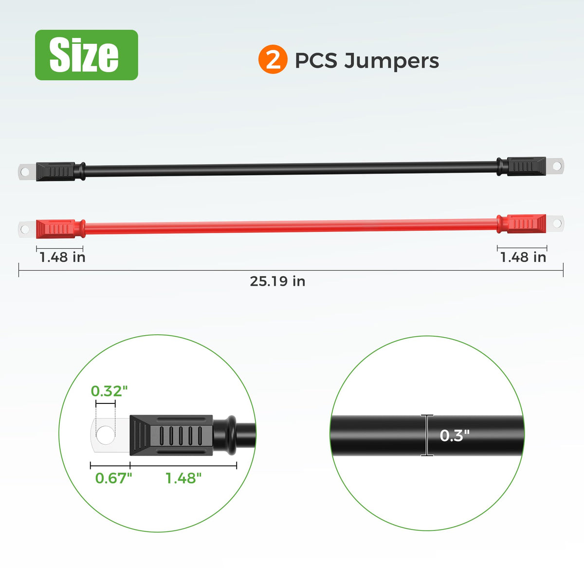 10L0L Weather-resistant PVC jacket protects cables in outdoor golf environments