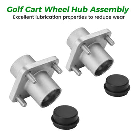 10L0L wheel hub assembly durable construction for EZGO golf carts.