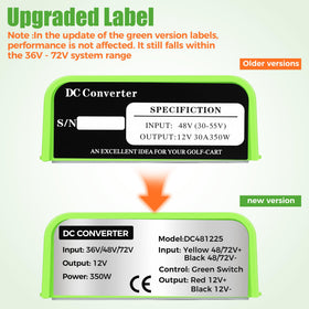 10L0L wide applications cover golf carts, forklifts, buses, and more