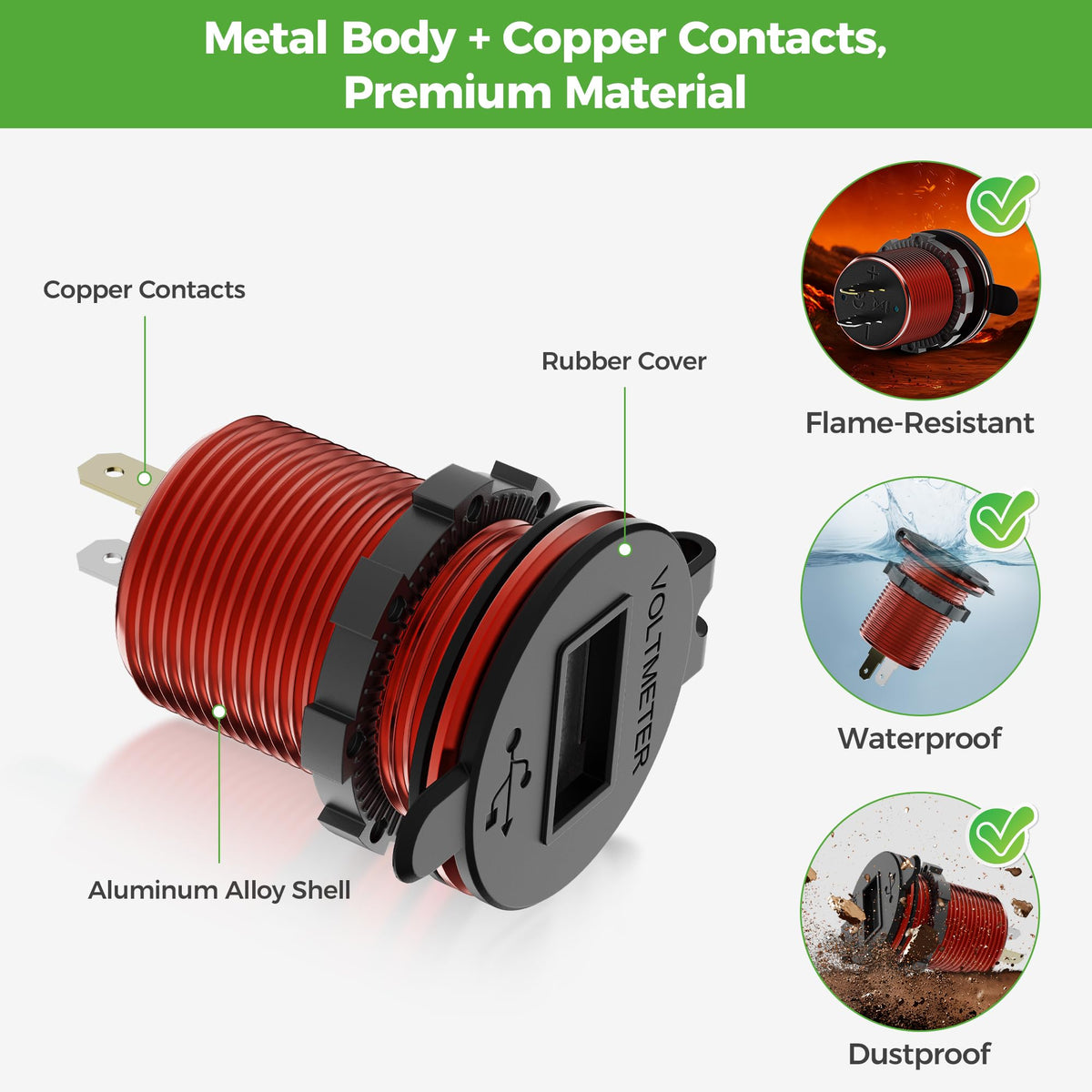 10L0L wide input 9-55V lets it fit most vehicles
