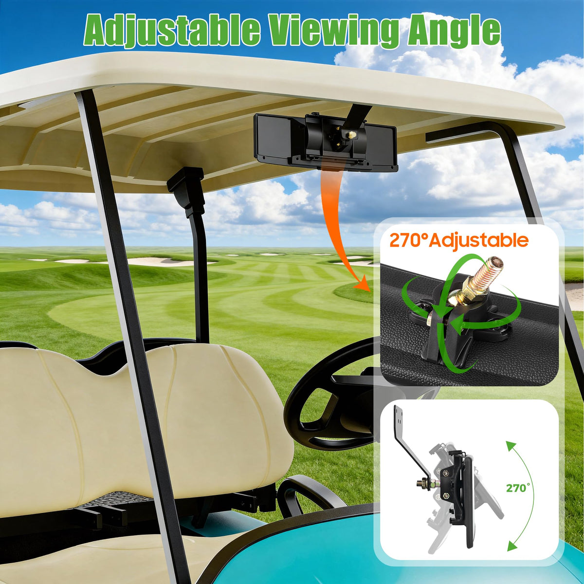 Ultra-HD glass delivers sharp, undistorted reflection with reduced glare.