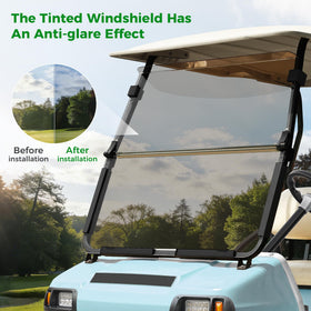 4mm acrylic 10L0L windshield provides durability and easy cleaning.