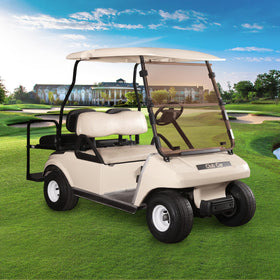 10L0L Windshield durable in all-weather conditions for Club Car DS usage.