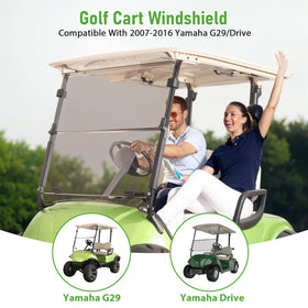10L0L anti-glare UV shield provides crystal-clear visibility on sunny courses