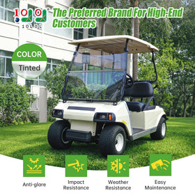 10L0L anti-UV windshield protection reduces glare on sunny rides.