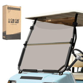 10L0L windshield for Club Car DS 2000+ offers tinted, clear visibility for safer driving.