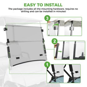 Heavy-duty mounting clips included ensure a stable, secure fit.