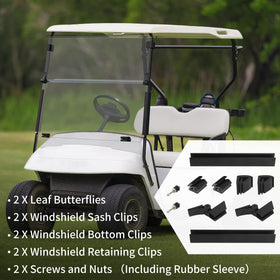 10L0L windshield protects riders from rain and dust on the go