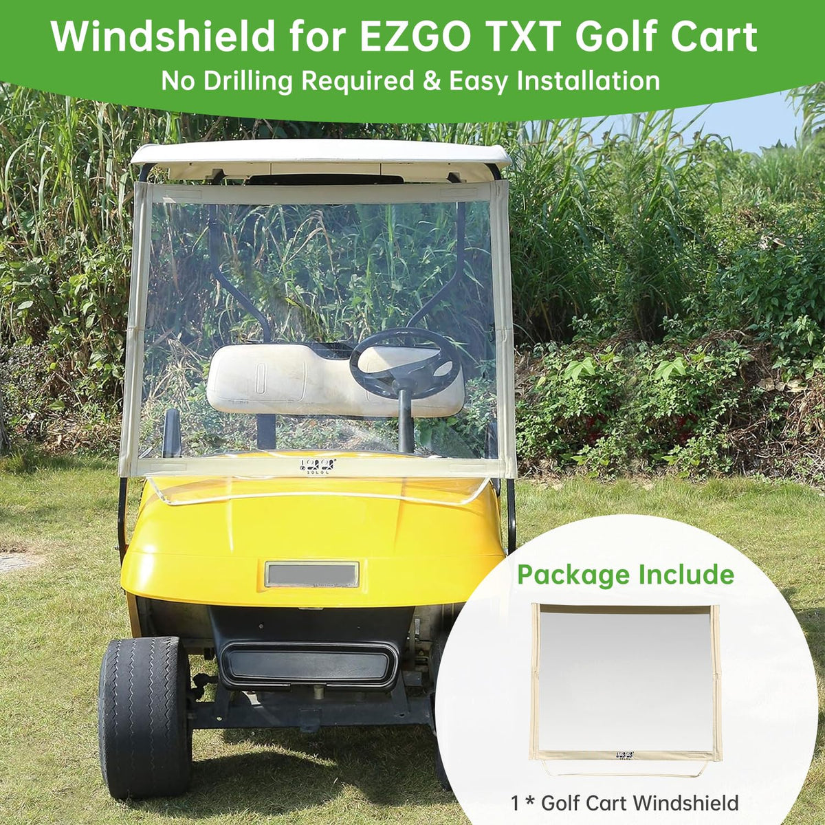 10L0L tear-tested windshield delivers durable performance in rough weather.