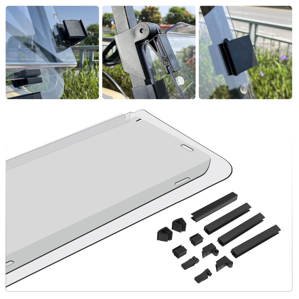 10L0L Windshield UV-resistant coating reduces glare