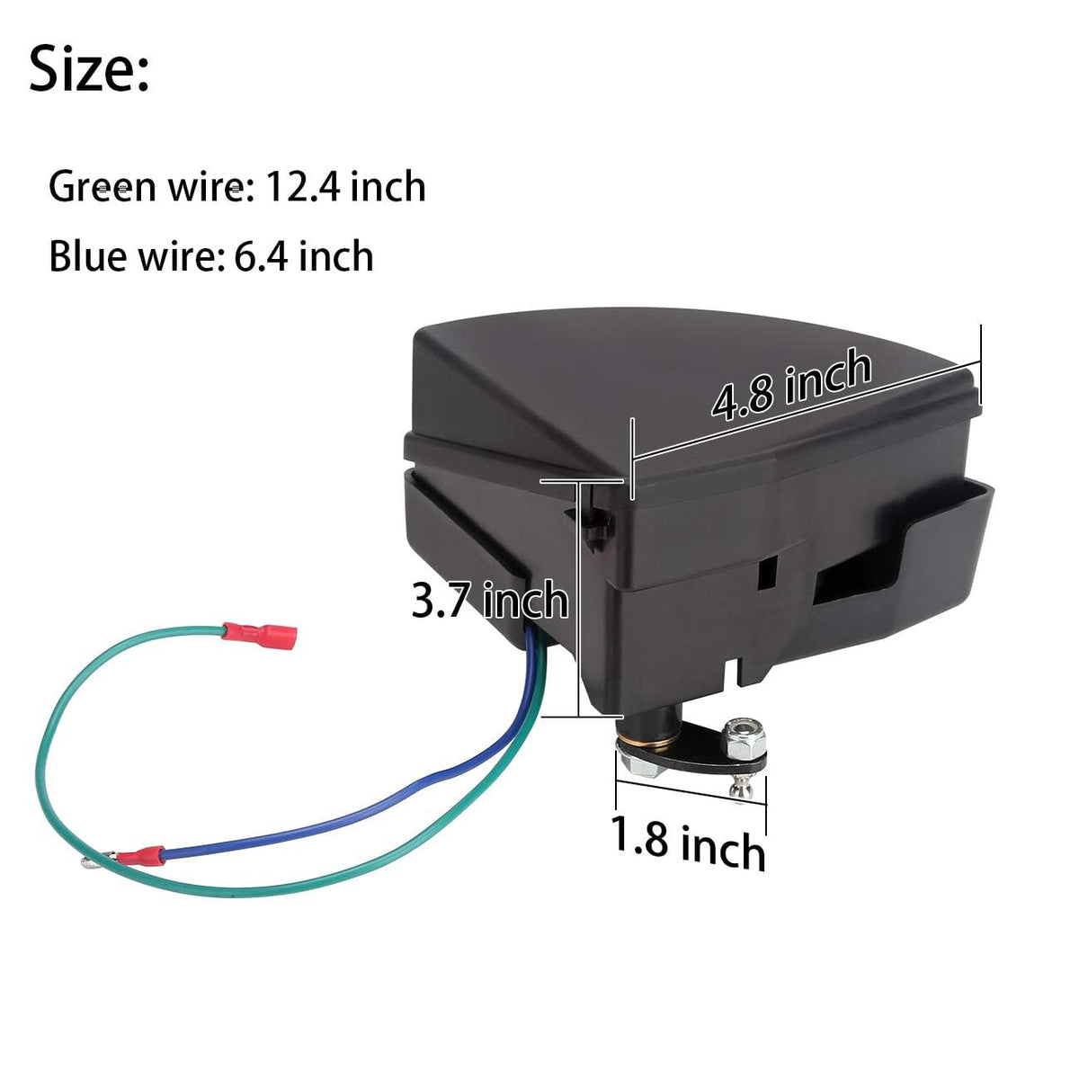 10L0L Wiper switch installation kit laid out for replacement