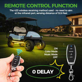 10L0L wireless remote used to switch modes on the underglow kit