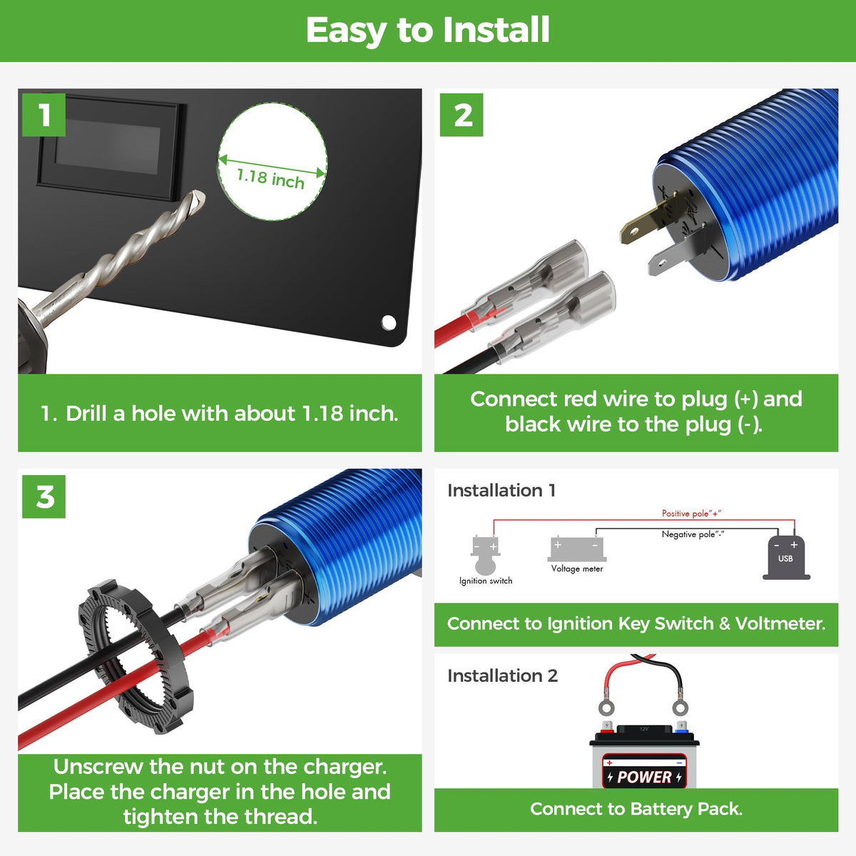 10L0L includes wiring diagram for easy installation