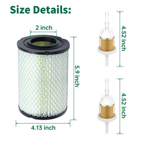 10L0L Wisconsin THD/TJD L0188 remote air cleaner for long life