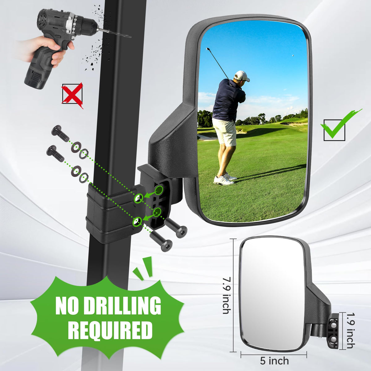 10L0L X-brace support reduces vibration for steadier viewing