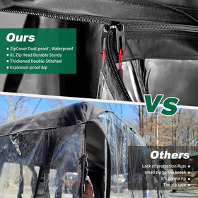 10L0L Yamaha 2P enclosure foldable door design for quick entry